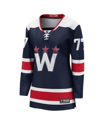 Women's Branded TJ Oshie Navy Washington Capitals 2020/21 Alternate Premier Breakaway Player Jersey Navy $75.90 Jersey