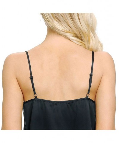 Women's Cami Short Set Black $30.16 Sleepwear