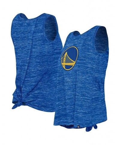 Women's Royal Golden State Warriors Space Dye Active Tank Top Royal $19.35 Tops