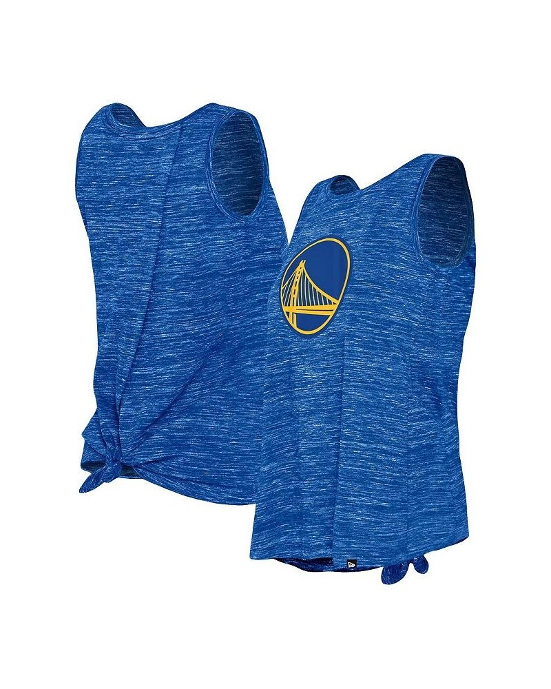 Women's Royal Golden State Warriors Space Dye Active Tank Top Royal $19.35 Tops