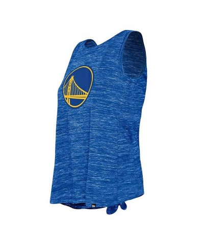 Women's Royal Golden State Warriors Space Dye Active Tank Top Royal $19.35 Tops