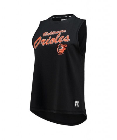 Women's Black Baltimore Orioles Marcie Tank Top Black $31.34 Tops