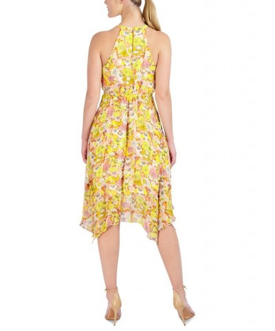 Women's Handkerchief-Hem A-Line Dress Storybook Floral $37.80 Dresses