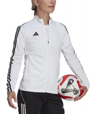 Women's Tiro 23 Zip-Up Track Jacket White $26.00 Jackets