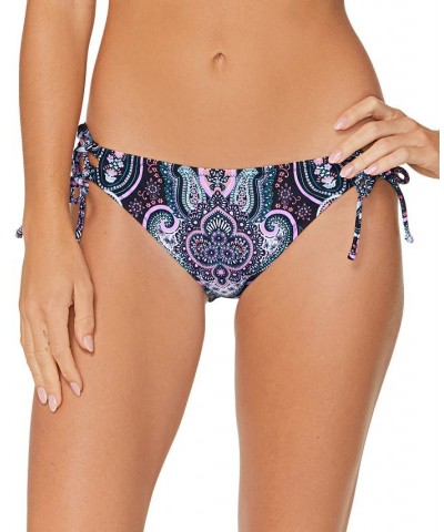 Juniors' Moonshadow Underwire Bikini Top & Side-Tie Bikini Bottoms Silk Road Multi $27.84 Swimsuits
