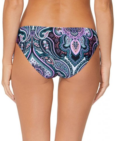 Juniors' Moonshadow Underwire Bikini Top & Side-Tie Bikini Bottoms Silk Road Multi $27.84 Swimsuits