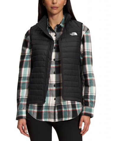 Women's Canyonlands Hybrid Puffer Vest Tnf Black $49.05 Jackets