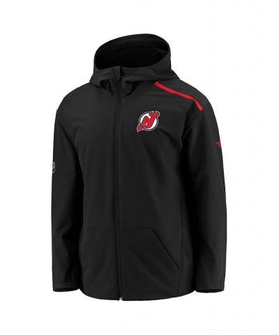 Women's Branded Black New Jersey Devils Rinkside Full-Zip Hoodie Black $61.65 Sweatshirts