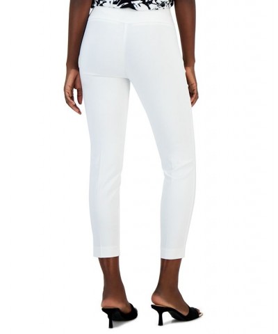 Essential Petite Capri Pull-On with Tummy-Control Bright White $17.84 Pants