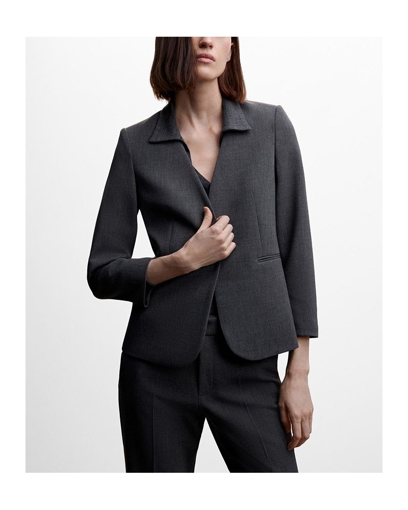 Women's Suit Blazer Light Heather Gray $55.00 Jackets